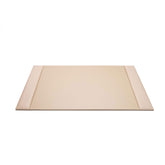 White Latte Bonded Leather Desk Pad, 30 x 18